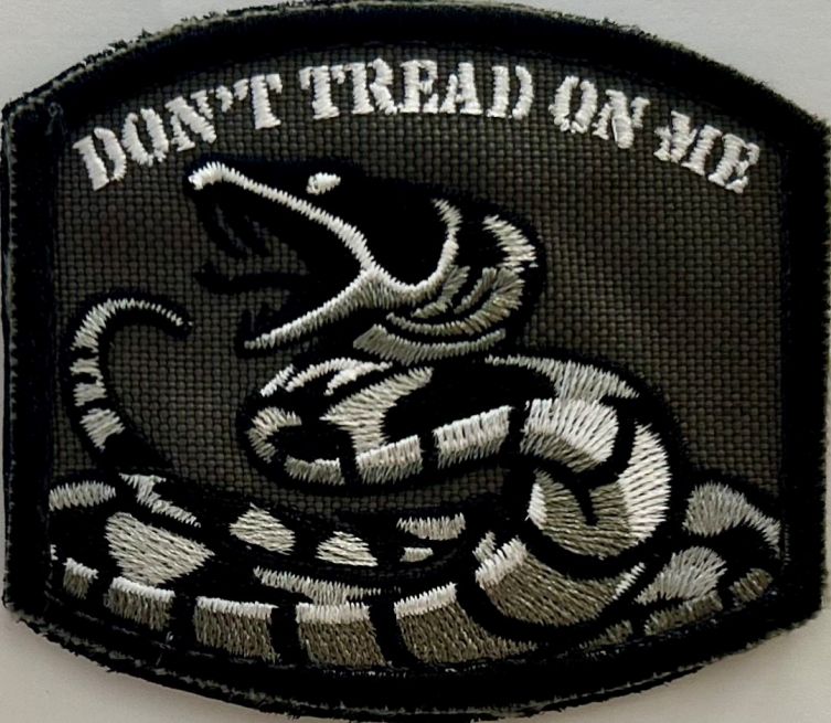 DON'T TREAD ON ME PATCH - VELCRO.